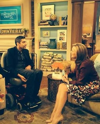 Appearing on The Meredith Vieira Show (NBCUniversal Television Distribution).