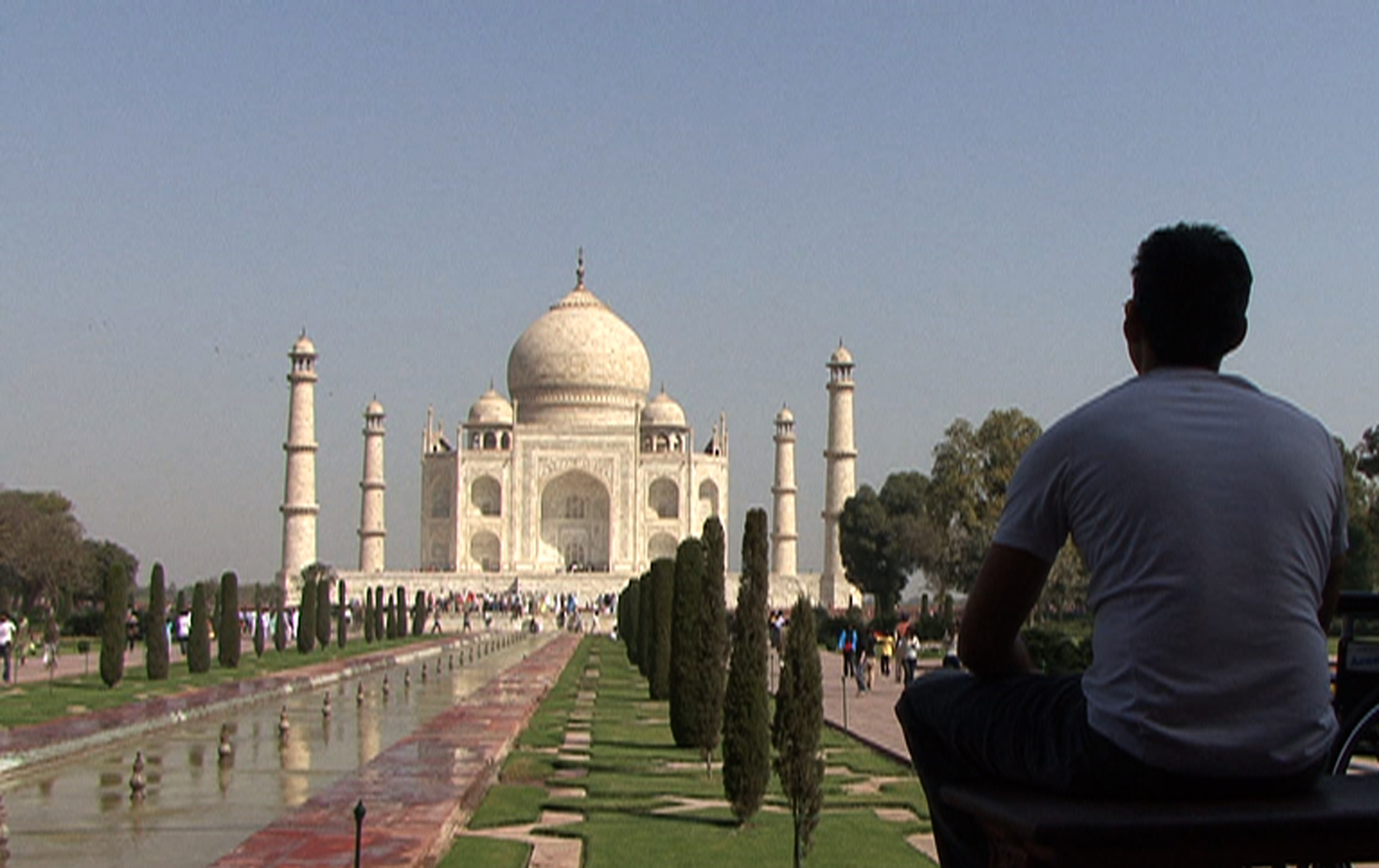 On location during production of When I Walk.